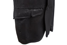 Load image into Gallery viewer, GUCCI グッチ シェリーライン テーラードジャケット ブラウン 羊革 レーヨン アウター 200327 XN256 サイズ46 美品 中古 56849