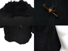 Load image into Gallery viewer, GUCCI グッチ コート ムートン トムフォード期 ヴィンテージ ブラック サイズ46 165419.XSO83 美品 中古 56850