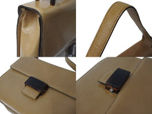 画像をギャラリービューアに読み込む, PRADA プラダ ハンドバッグ B6659 MADRAS Bachel イタリア製 ベージュ レザー 美品 中古 56851 