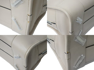 LOEWE ロエベ 2WAYハンドバッグ アマソナ28 アナグラム レザー ベージュ シルバー金具 美品 中古 56863