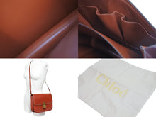 Load image into Gallery viewer, CELINE セリーヌ ショルダーバッグ プレオウンド クラシック ボックス 斜め掛け カーフスキン レッド ゴールド金具 良品 中古 56876