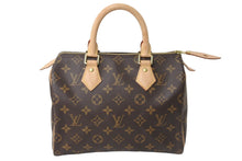 Load image into Gallery viewer, LOUIS VUITTON ルイヴィトン ハンドバッグ スピーディ25 モノグラム M41109 ブラウン ゴールド金具 美品 中古 56878