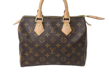 Load image into Gallery viewer, LOUIS VUITTON ルイヴィトン ハンドバッグ スピーディ25 モノグラム M41109 ブラウン ゴールド金具 美品 中古 56878