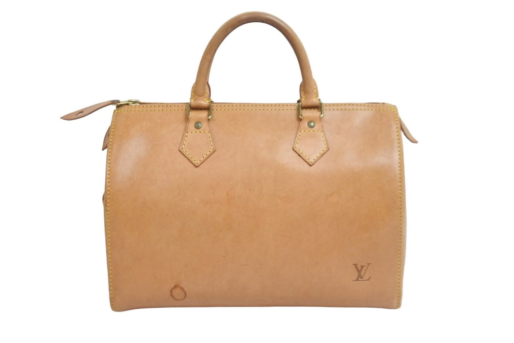 LOUIS VUITTON ルイヴィトン ハンドバッグ ミニボストン スピーディ30 ノマドレザー M85392 良品 中古 56882
