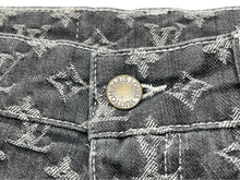 Load image into Gallery viewer, LOUIS VUITTON ルイヴィトン モノグラム デニムパンツ サイズW34 レディース WJPA43CF7 美品 中古 56890