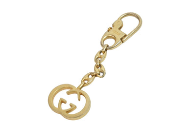 GUCCI グッチ アクセサリー キーホルダー キーリング GGロゴ ゴールド GP ゴールド金具 良品 中古 56903
