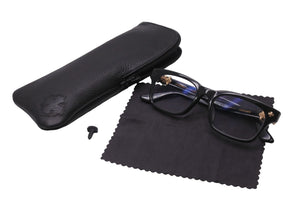 CHROME HEARTS クロムハーツ サングラス メガネ ウェリントン型 VAGILANTE ブラック 54□19-149 良品 中古 56904