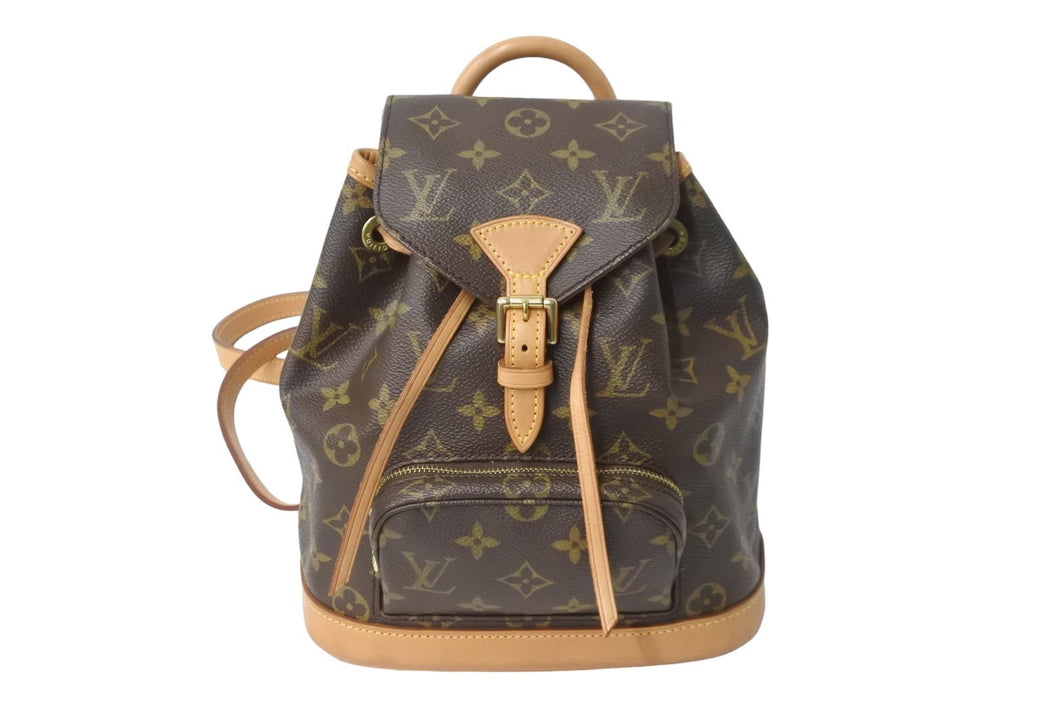 LOUIS VUITTON ルイヴィトン リュック デイパック ミニモンスリ モノグラム M51137 美品 中古 56910