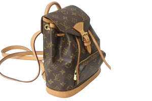 LOUIS VUITTON ルイヴィトン リュック デイパック ミニモンスリ モノグラム M51137 美品 中古 56910