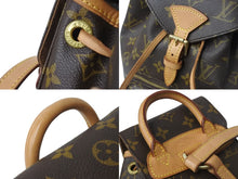 Load image into Gallery viewer, LOUIS VUITTON ルイヴィトン リュック デイパック ミニモンスリ モノグラム M51137 美品 中古 56910