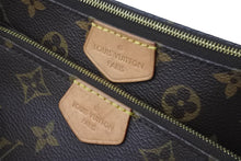 Load image into Gallery viewer, LOUIS VUITTON ルイヴィトン ショルダーバッグ M44813 ミュルティ ポシェット アクセソワール マロン カーキ 美品 中古 56916