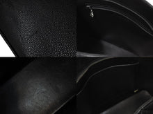 Load image into Gallery viewer, CHANEL シャネル 復刻トート 6番台 ハンドバッグ トート ココマーク キャビアスキン ブラック シルバー金具 美品 中古 56918