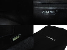 Load image into Gallery viewer, CHANEL シャネル 復刻トート 6番台 ハンドバッグ トート ココマーク キャビアスキン ブラック シルバー金具 美品 中古 56918