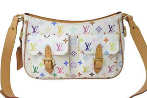 LOUIS VUITTON ルイヴィトン ショルダーバッグ M40051 ロッジGM ブロン マルチカラー ゴールド金具 良品 中古 56920