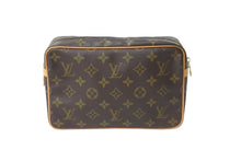 Load image into Gallery viewer, LOUIS VUITTON ルイヴィトン クラッチバッグ M51847 コンピエーニュ 23 ブラウン ゴールド金具 美品 中古 56921