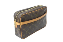 Load image into Gallery viewer, LOUIS VUITTON ルイヴィトン クラッチバッグ M51847 コンピエーニュ 23 ブラウン ゴールド金具 美品 中古 56921