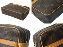 Load image into Gallery viewer, LOUIS VUITTON ルイヴィトン クラッチバッグ M51847 コンピエーニュ 23 ブラウン ゴールド金具 美品 中古 56921