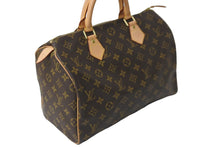 Load image into Gallery viewer, LOUIS VUITTON ルイヴィトン モノグラム スピーディ30 ボストンバッグ ブラウン ハンドバッグ 鞄 ロゴ M41526 美品 中古 56925