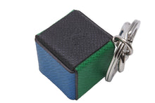 Load image into Gallery viewer, 極美品 LOUIS VUITTON ルイヴィトン レザー キューブアイス キーホルダー キーリング チャーム マルチカラー M68025 中古 56927