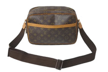 画像をギャラリービューアに読み込む, LOUIS VUITTON ルイヴィトン ショルダーバッグ リポーターPM M45254 モノグラム ゴールド金具 美品 中古 56928