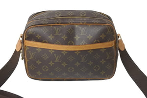 LOUIS VUITTON ルイヴィトン ショルダーバッグ リポーターPM M45254 モノグラム ゴールド金具 美品 中古 56928