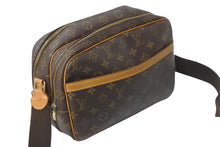 画像をギャラリービューアに読み込む, LOUIS VUITTON ルイヴィトン ショルダーバッグ リポーターPM M45254 モノグラム ゴールド金具 美品 中古 56928