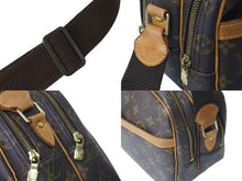 画像をギャラリービューアに読み込む, LOUIS VUITTON ルイヴィトン ショルダーバッグ リポーターPM M45254 モノグラム ゴールド金具 美品 中古 56928