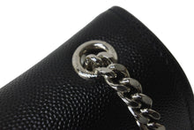 Load image into Gallery viewer, 極美品 YVES SAINT LAURENT イヴサンローラン ケイト ショルダーバッグ YSL3640210820 ブラック シルバー金具 中古 56932
