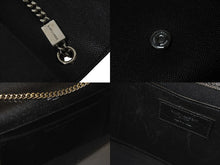 Load image into Gallery viewer, 極美品 YVES SAINT LAURENT イヴサンローラン ケイト ショルダーバッグ YSL3640210820 ブラック シルバー金具 中古 56932