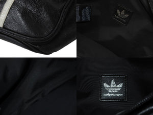 新品同様 BALENCIAGA バレンシアガ adidas アディダス ベルトバッグ ヴィンテージ加工 ラムスキン 721841210M4 中古 56937