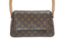 Load image into Gallery viewer, LOUIS VUITTON ルイヴィトン ミニル－ピング ハンドバッグ M51147モノグラム ゴールド金具 ブラウン 美品 中古 56940
