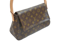 Load image into Gallery viewer, LOUIS VUITTON ルイヴィトン ミニル－ピング ハンドバッグ M51147モノグラム ゴールド金具 ブラウン 美品 中古 56940