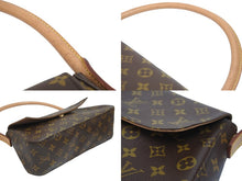 Load image into Gallery viewer, LOUIS VUITTON ルイヴィトン ミニル－ピング ハンドバッグ M51147モノグラム ゴールド金具 ブラウン 美品 中古 56940