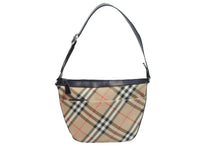Load image into Gallery viewer, Burberry バーバリ－ オ－ルドバーバリ－ ショルダーバック バッグ チェック ブラウン 中古 良品 56950