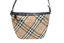 Load image into Gallery viewer, Burberry バーバリ－ オ－ルドバーバリ－ ショルダーバック バッグ チェック ブラウン 中古 良品 56950