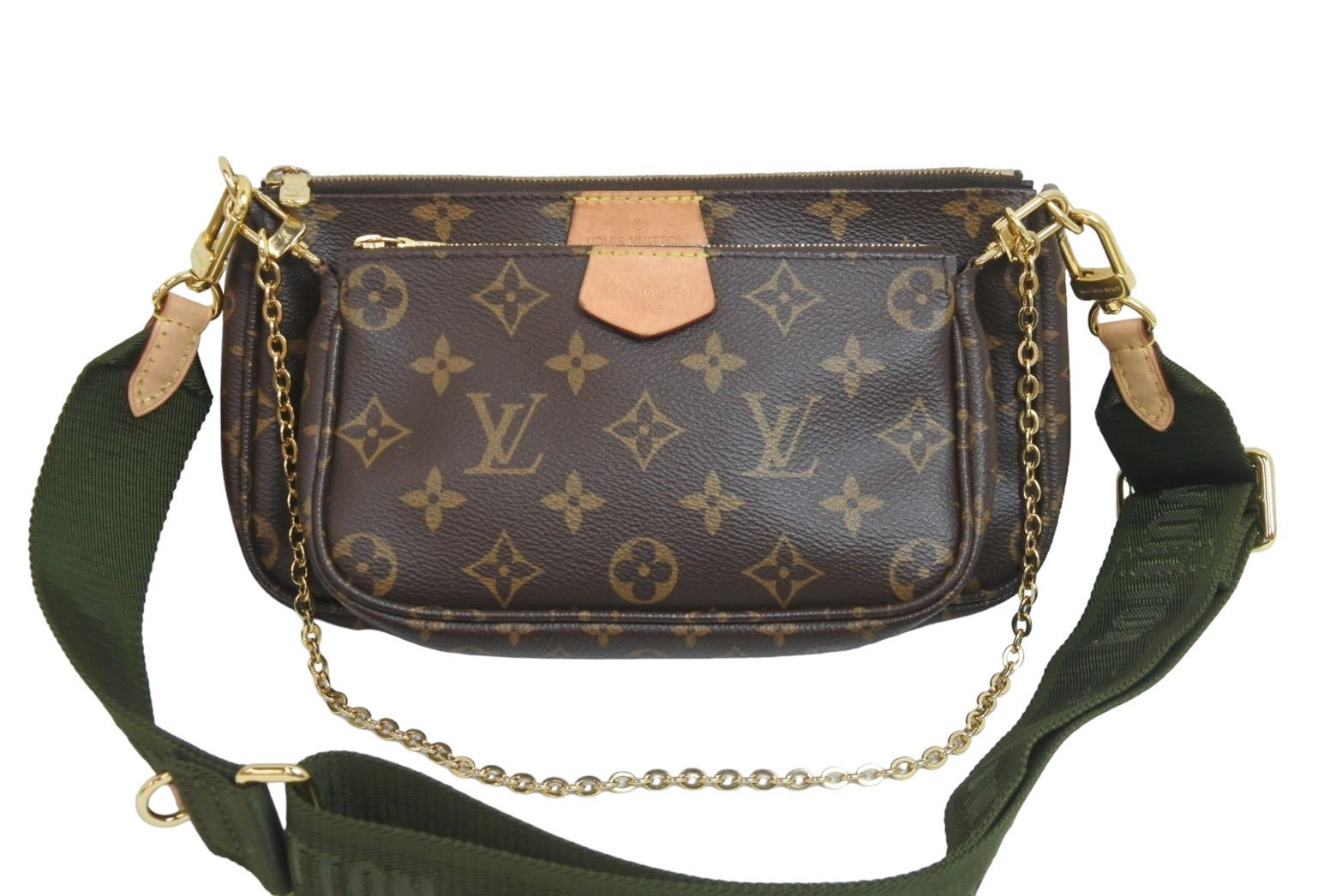 LOUIS VUITTON ルイヴィトン モノグラム ミュルティ ポシェット アクセ