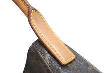 Load image into Gallery viewer, LOUIS VUITTON ルイヴィトン モノグラム ルーピング MM ショルダーバッグ M51146 ブラウン PVC ワンショルダー 美品 中古 56965
