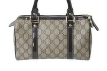 Load image into Gallery viewer, GUCCI グッチ ミニボストンバッグ ボストンバッグ GGプラス GGスプリーム ベージュ ブラウン 193604 美品 中古 56969