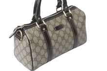 Load image into Gallery viewer, GUCCI グッチ ミニボストンバッグ ボストンバッグ GGプラス GGスプリーム ベージュ ブラウン 193604 美品 中古 56969