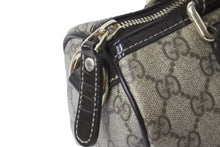 Load image into Gallery viewer, GUCCI グッチ ミニボストンバッグ ボストンバッグ GGプラス GGスプリーム ベージュ ブラウン 193604 美品 中古 56969