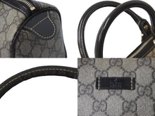 Load image into Gallery viewer, GUCCI グッチ ミニボストンバッグ ボストンバッグ GGプラス GGスプリーム ベージュ ブラウン 193604 美品 中古 56969