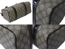 Load image into Gallery viewer, GUCCI グッチ ミニボストンバッグ ボストンバッグ GGプラス GGスプリーム ベージュ ブラウン 193604 美品 中古 56969
