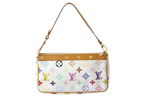 LOUIS VUITTON ルイヴィトン モノグラムマルチカラー ポシェット アクセソワール アクセサリーポーチ M92649 良品 中古 56970