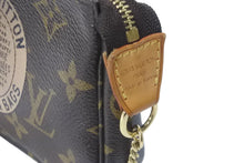 Load image into Gallery viewer, LOUIS VUITTON ルイヴィトン ポーチ M60153 ミニ ポシェット アクセソワール T&amp;B ブラウン ゴールド金具 美品 中古 56976