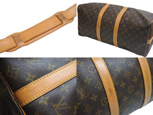 Load image into Gallery viewer, LOUIS VUITTON ルイヴィトン モノグラム キーポルバンドリエール45 ボストンバッグ M41418 ブラウン 2WAY ショルダーバッグ 中古 56979