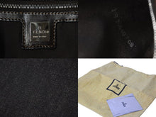 Load image into Gallery viewer, FENDI フェンディ ハンドバッグ デニム ショルダーバッグ 2119 26640 008 デニム生地 ブルー シルバー金具 良品 中古 56980