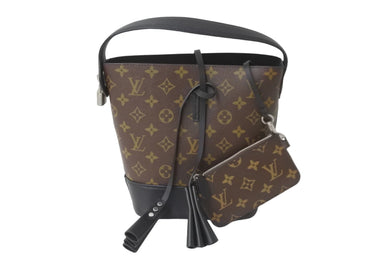 LOUIS VUITTON ルイヴィトン ハンドバッグ M94560 イドールNN14PM ブラウン シルバー金具 美品 中古 5698