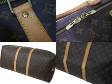 Load image into Gallery viewer, LOUIS VUITTON ルイヴィトン ボストンバッグ M41412 キーポルバンドリエール60 ブラウン PVC ゴールド金具 中古 56984
