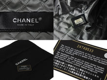 Load image into Gallery viewer, 極美品 CHANEL シャネル ロケット モチーフ ツイード トートバッグ 24番台 ブラック ラメ ココマーク チェーン A94656 中古 56985
