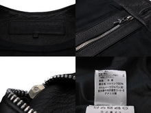 Load image into Gallery viewer, 極美品 CHROME HEARTS クロムハーツ ベスト CHクロスボタン ブラック 牛革 シルバー925 サイズS 中古 56994
